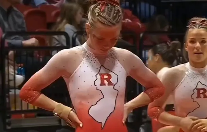 Rutgers gymnastics representing New Jersey!