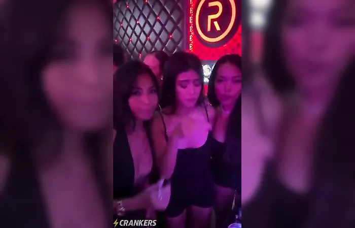Girls in the club showing how sexy they can be