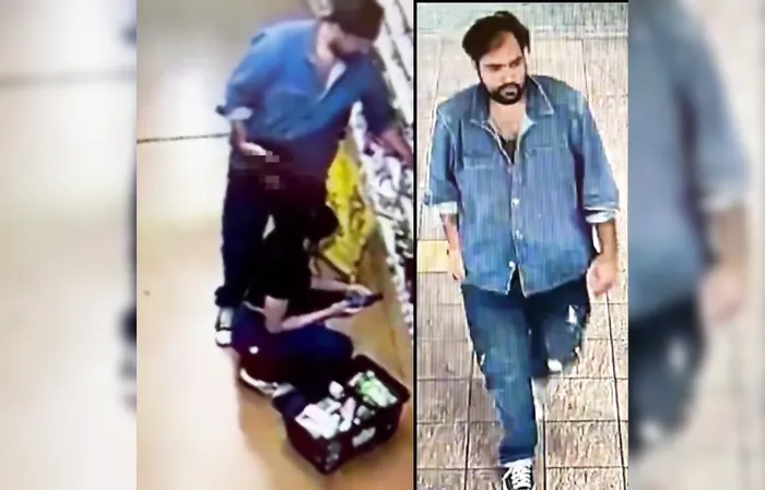 Some CREEP in a California Whole Foods put his JUNK on some chick's EAR