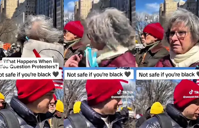 Protester makes excuse for lack of diversity at 'No Kings'