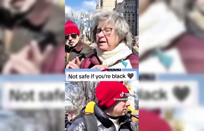 Protester makes excuse for lack of diversity at 'No Kings'