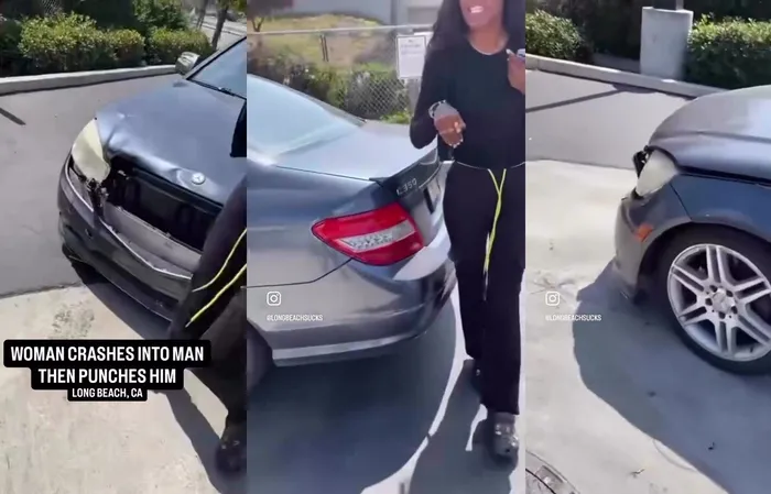 Accused of causing accident, then turns violent