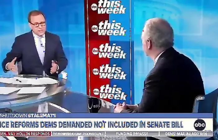 ABC News fact checks LYING DEMOCRAT on Live TV