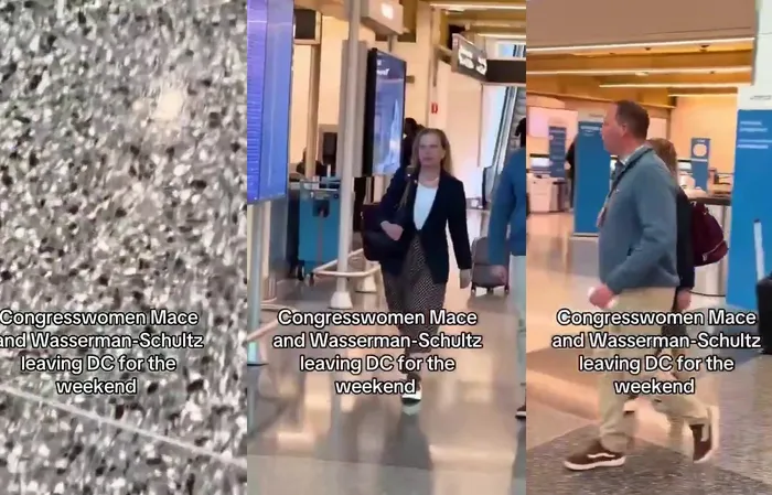 Dem. Debbie Wasserman Schultz caught using a TSA escort to skip lines