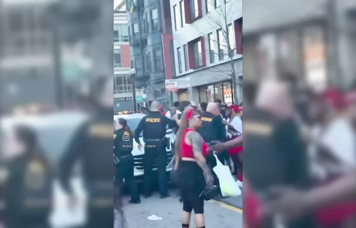 Opening day parade in Cincinnati ruined by pack of thugs