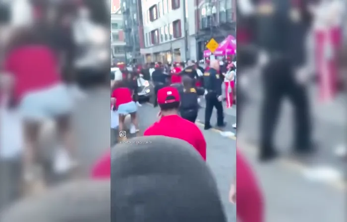 Opening day parade in Cincinnati ruined by pack of thugs