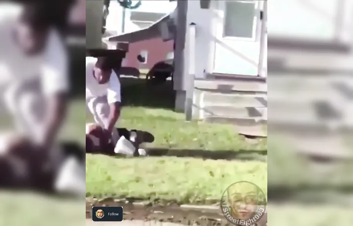 Son beat up step dad who was abusing his mom