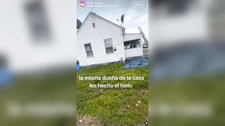 MD lady hires roofing company with illegals, then calls ICE when they're done