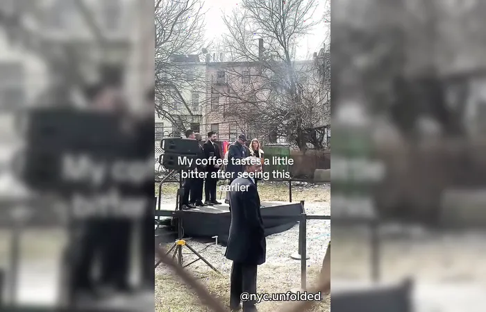 New Yorker heckles Zohran Mamdani to his face