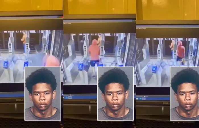 23yo Kamel Hawkins shoves man in to oncoming train in NYC