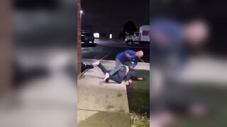 Dude beats up a guy who bullied his son