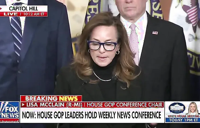 Rep. Lisa McClain scolds Democrat traitors