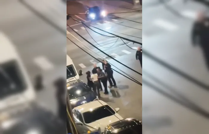 Video shows chick steamroll a crowd in her Tesla