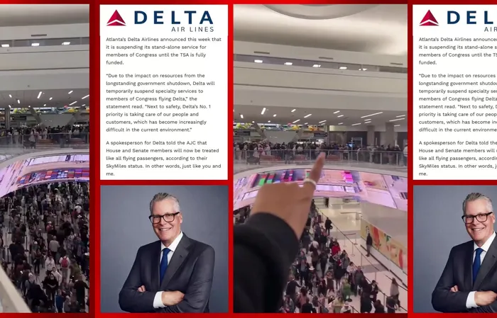 Delta Air Lines CEO removes Congress' special treatment over Democrat shutdown