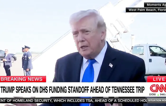 POTUS makes hilarious joke about paper clips and ICE