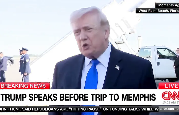 POTUS makes hilarious joke about paper clips and ICE