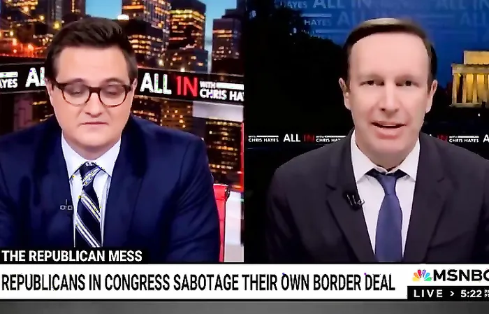 Senator Chris Murphy admits Democrats don't care about Americans