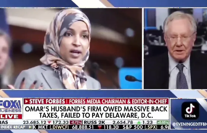 Steve Forbes blasts Ilhan Omar for money laundering
