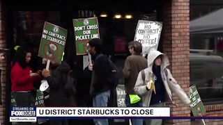 Starbucks protesters FA and FO