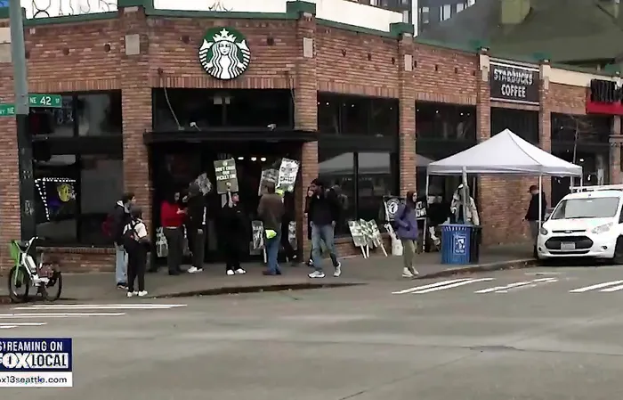 Starbucks protesters FA and FO