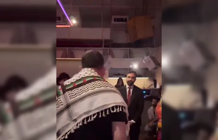 Mamdani gets accosted in public, has nothing to say