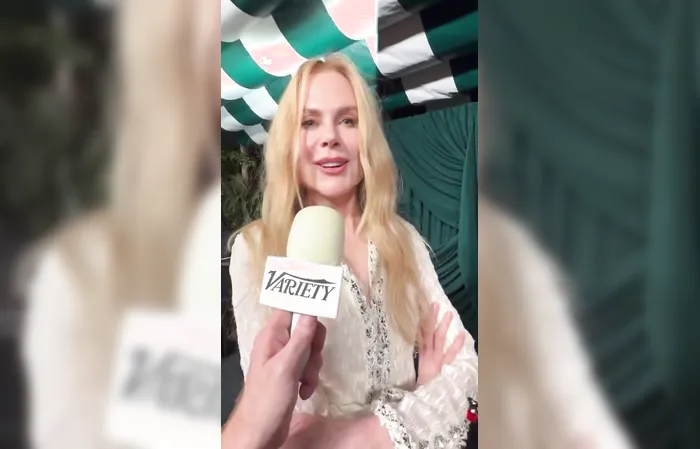 Nicole Kidman steps on the back of devil worshipping celebrities