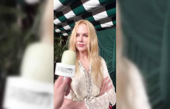 Nicole Kidman steps on the back of devil worshipping celebrities