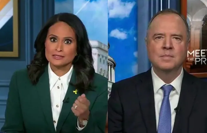 NBC's Kristen Welker puts Adam Schiff on BLAST