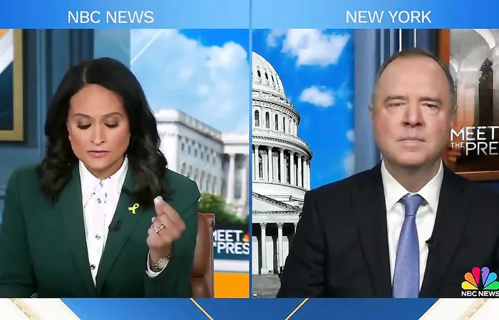 NBC's Kristen Welker puts Adam Schiff on BLAST
