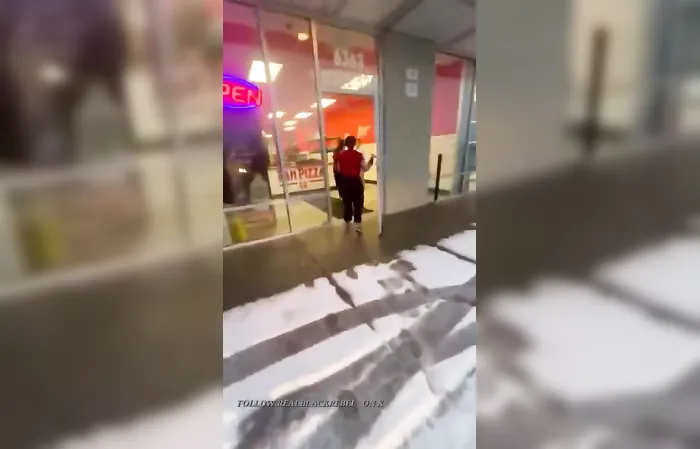 5 thugs rolled up to beat down some chick, then FIND OUT