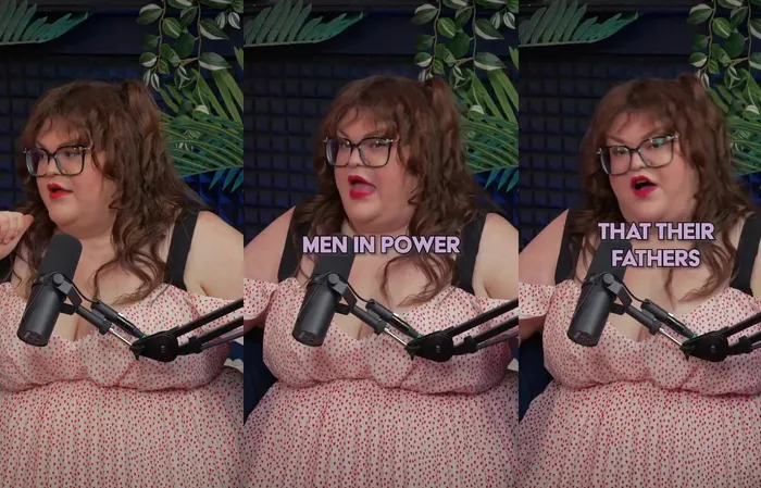 She will definitely blame the patriarchy
