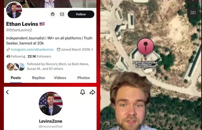 US based TikToker Ethan Levins allegedly gave out coordinates to US Patriot Defense systems