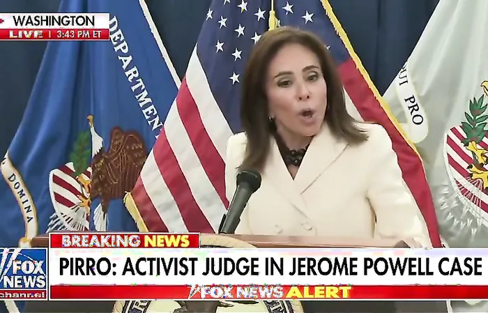 Pirro: "OH CUT IT OUT"