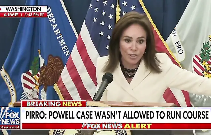 Pirro: "OH CUT IT OUT"