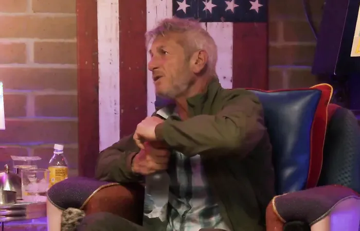 Sean Penn just got scolded to his face
