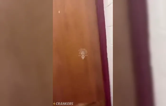 They found the dude recording chicks pooping!
