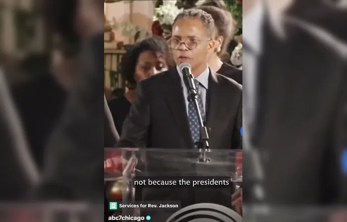 Jesse Jackson Jr. slams Democrats for politicizing his father's funeral