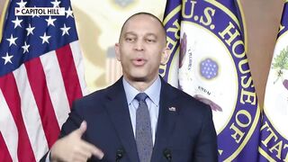 Why is anyone asking Hakeem Jeffries questions when NO ONE cares what he says?