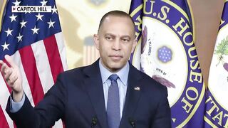 Why is anyone asking Hakeem Jeffries questions when NO ONE cares what he says?
