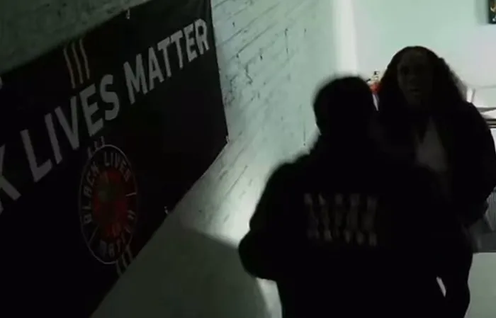 BLM founder caught BEATING A FEMALE EMPLOYEE