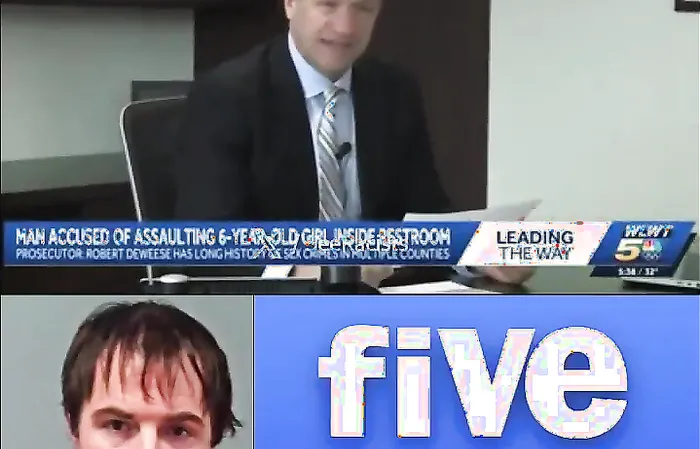 Robert Kevin DeWeese is out of jail 3 days after allegedly raping a 6-year-old