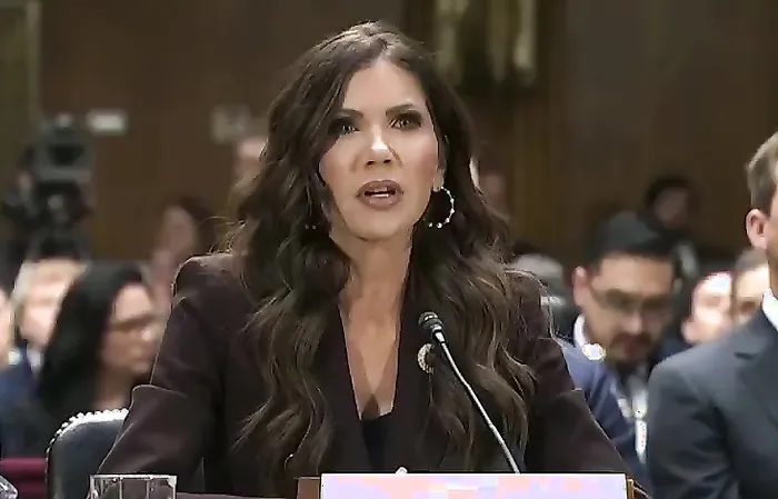 Kristi Noem says Biden regime was PAYING THEM OFF