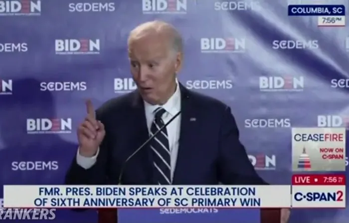 Biden tried lying in front of the whole room