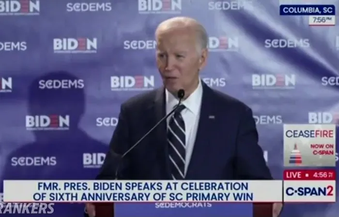 Biden tried lying in front of the whole room