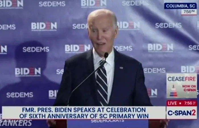 Biden tried lying in front of the whole room