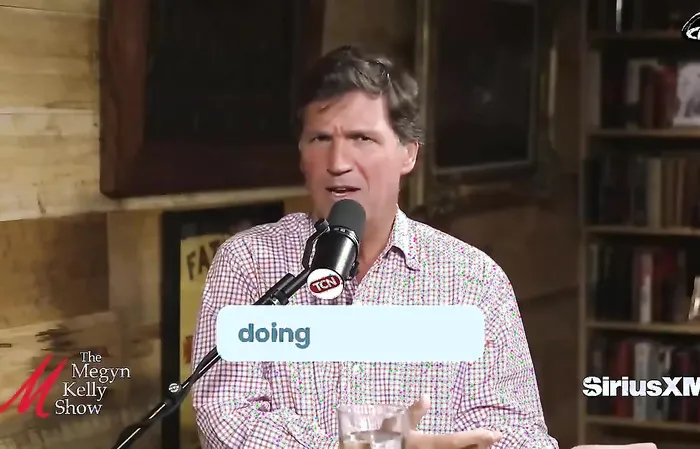 Tucker Carlson calls out a dead guy