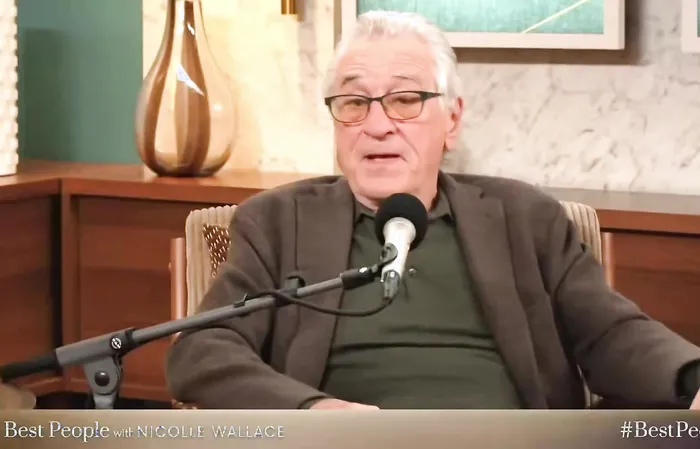 Robert De Niro puts TDS on full display