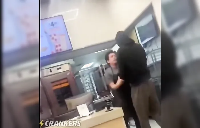 Little Caesars employee knocked out a customer