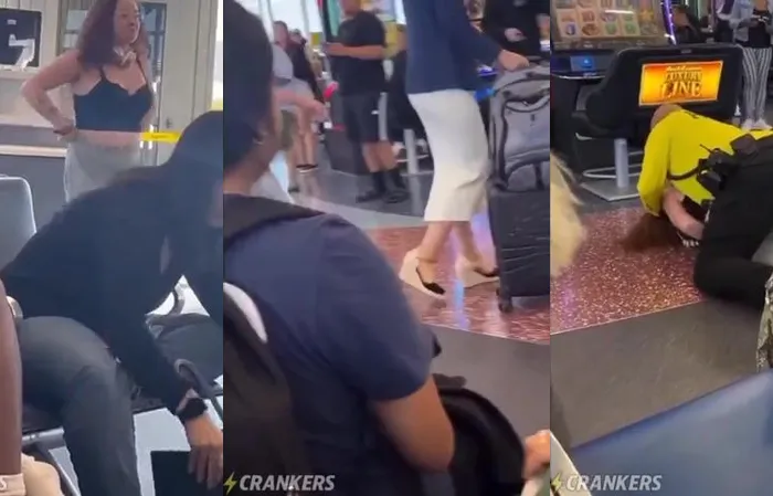Girl shaped like a troll thought she was the boss... NOPE