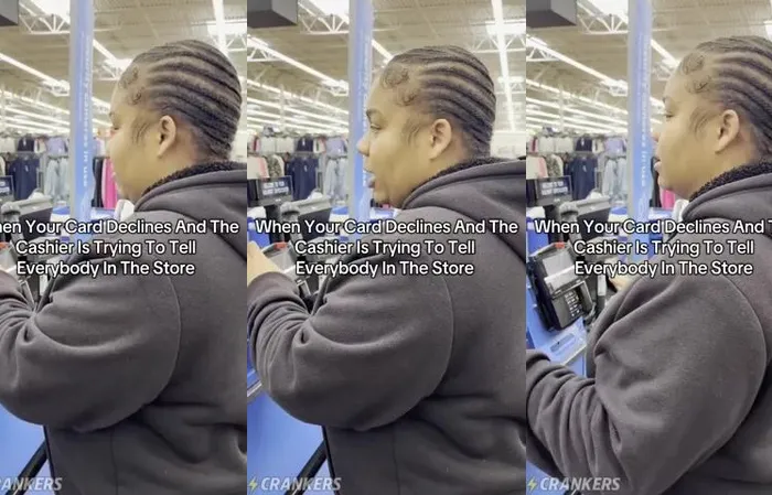 Woman’s card gets declined at the register, now she wants the manager